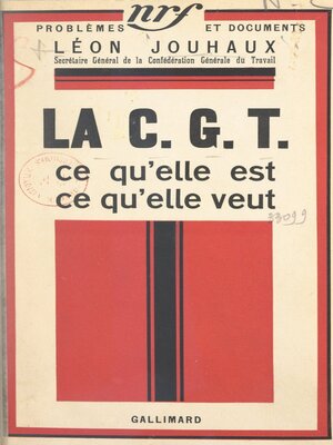 cover image of La C.G.T.